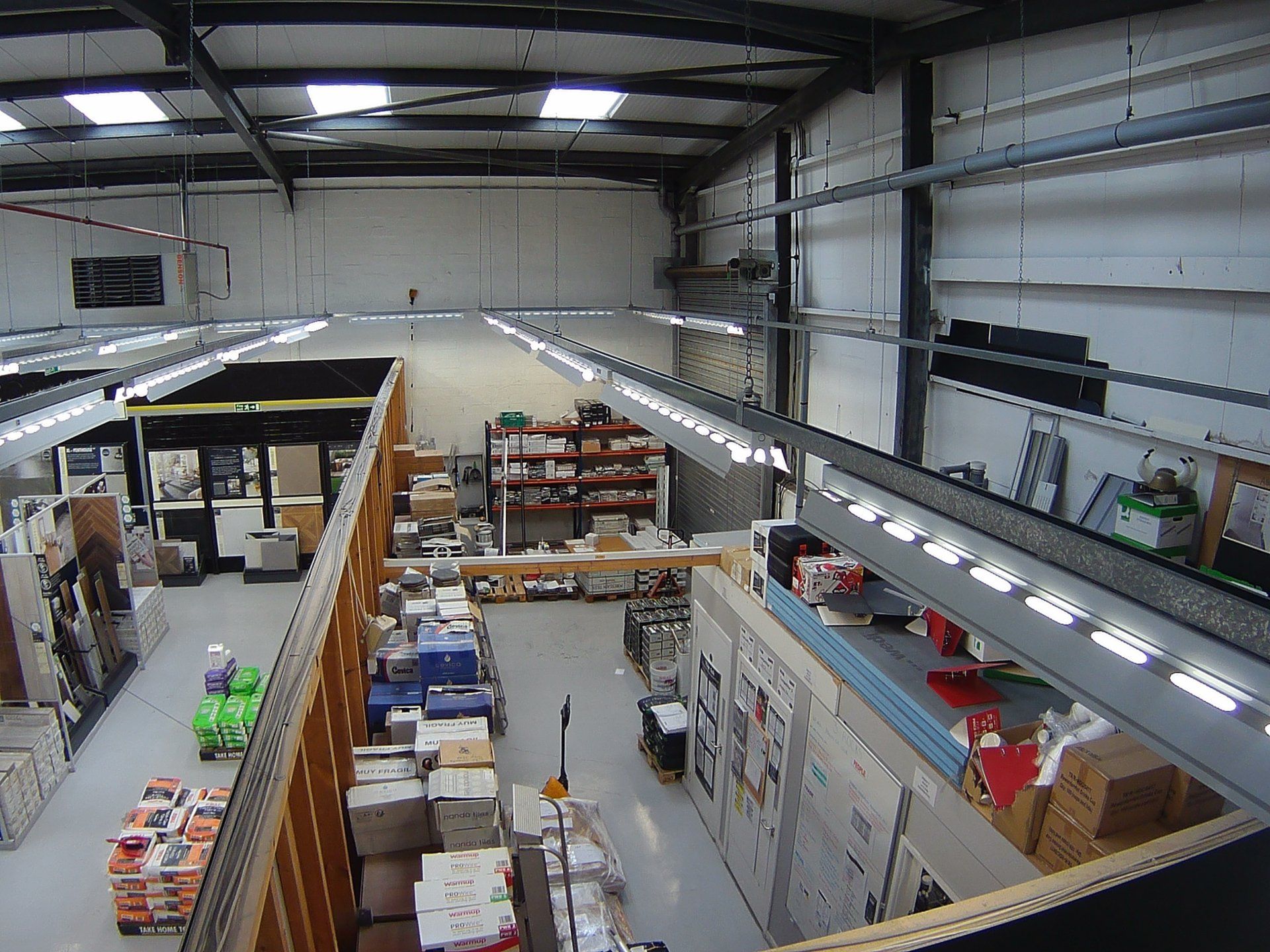 Retail background view