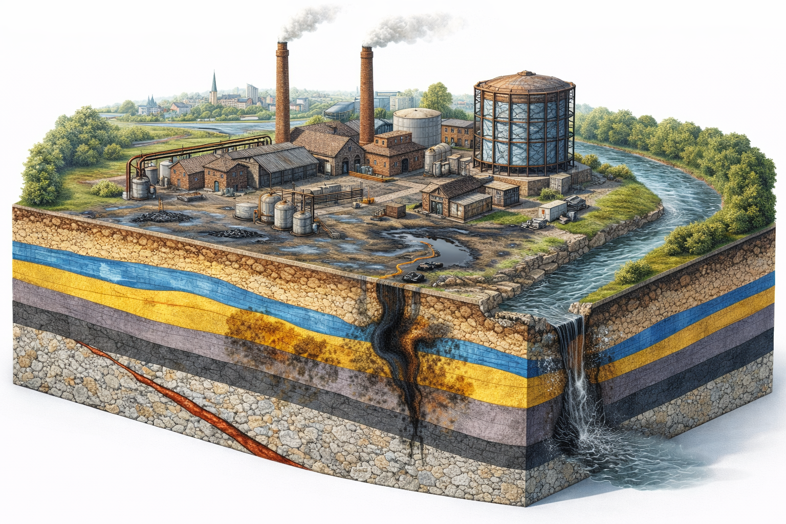 Geographical Information System schematic