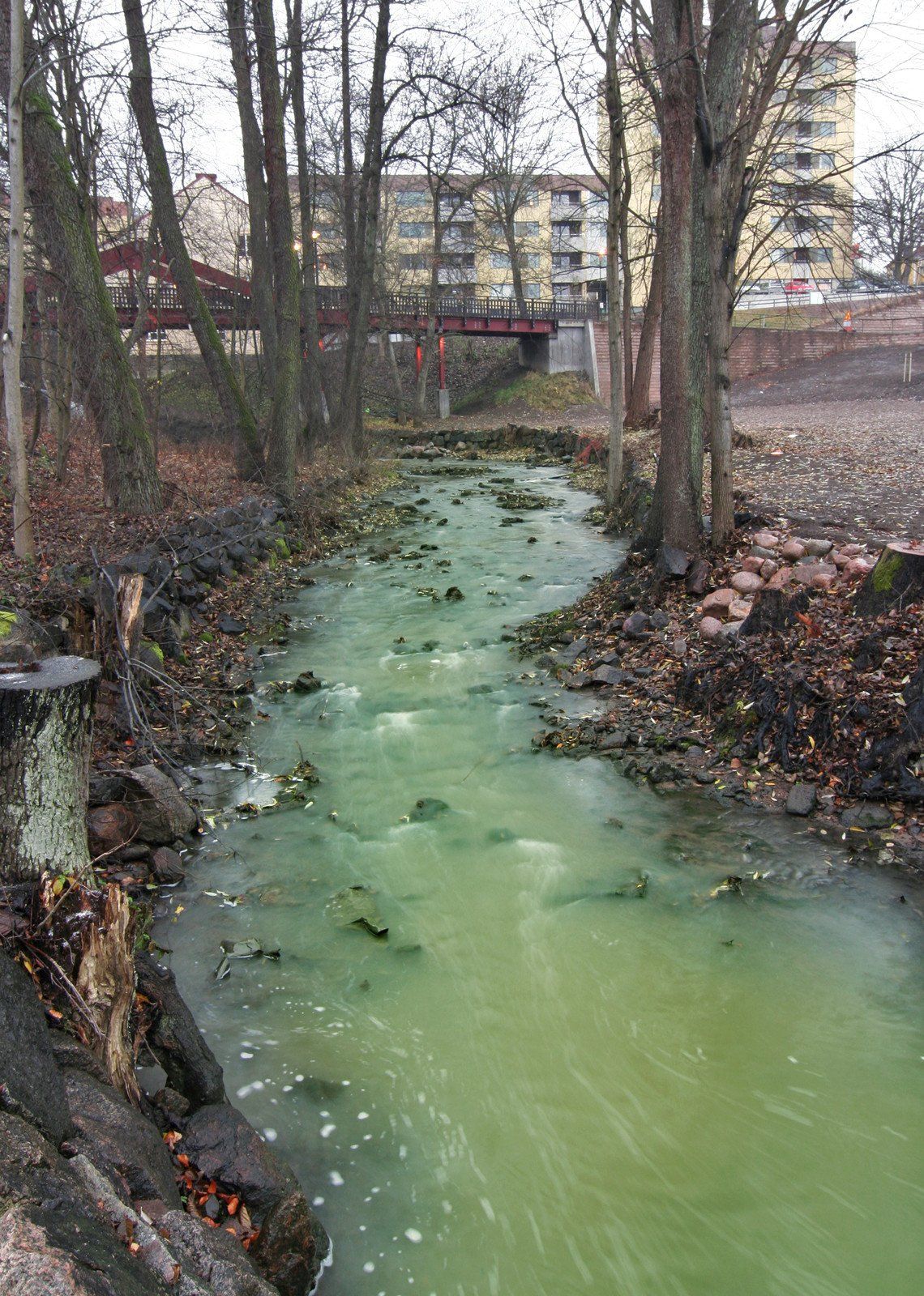 River pollution