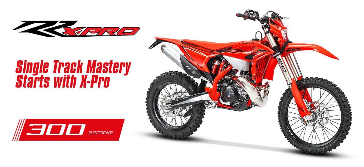 A rosco 's motorcycle and atv store advertisement for 2024 beta motorcycles