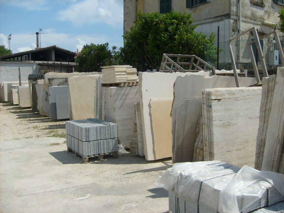 Blocchi di marmo