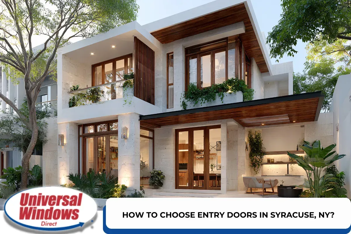 How to Choose Entry Doors in Syracuse, NY?