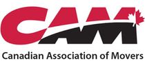 The logo for the canadian association of movers