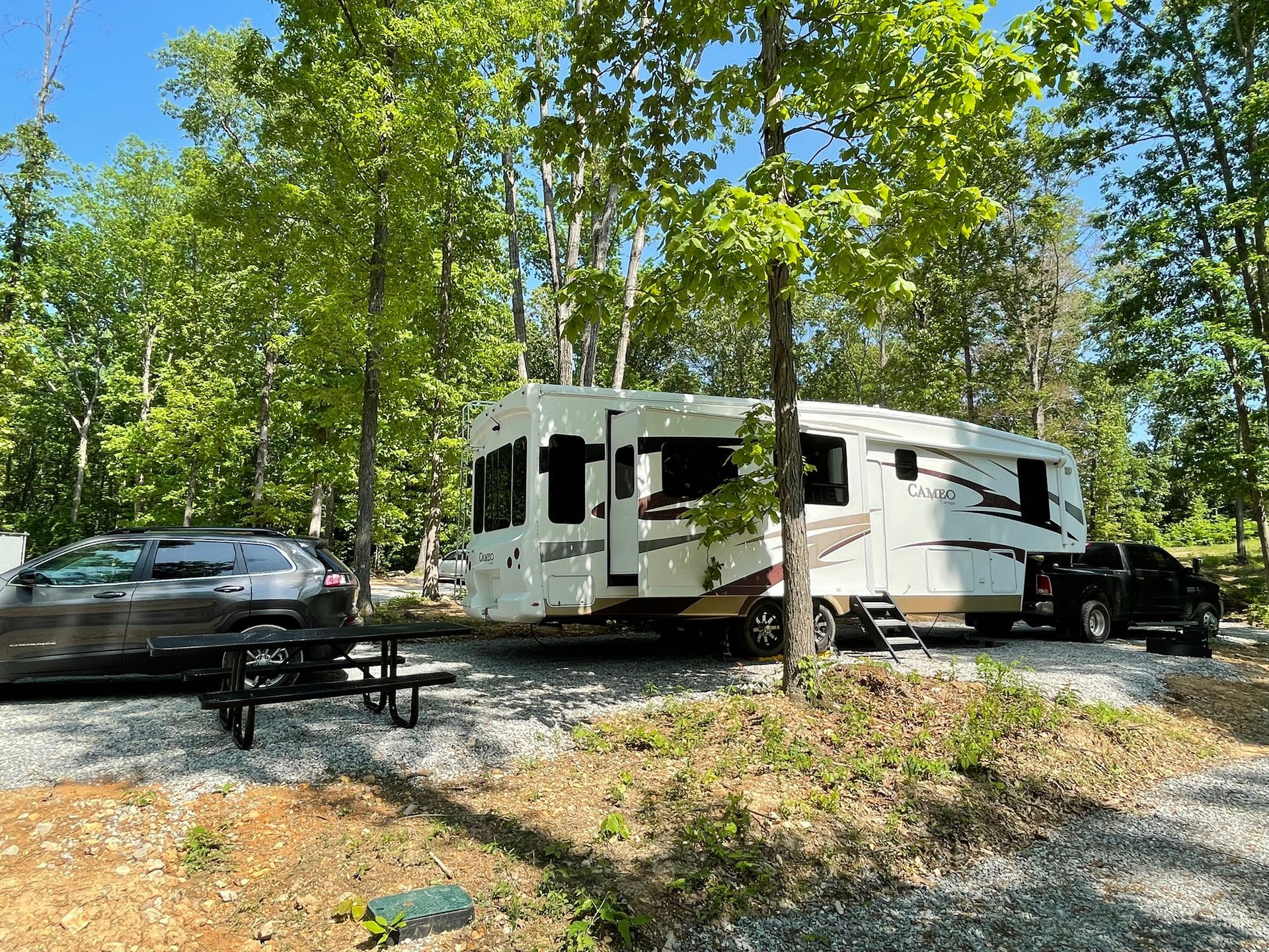 rv site at camp b