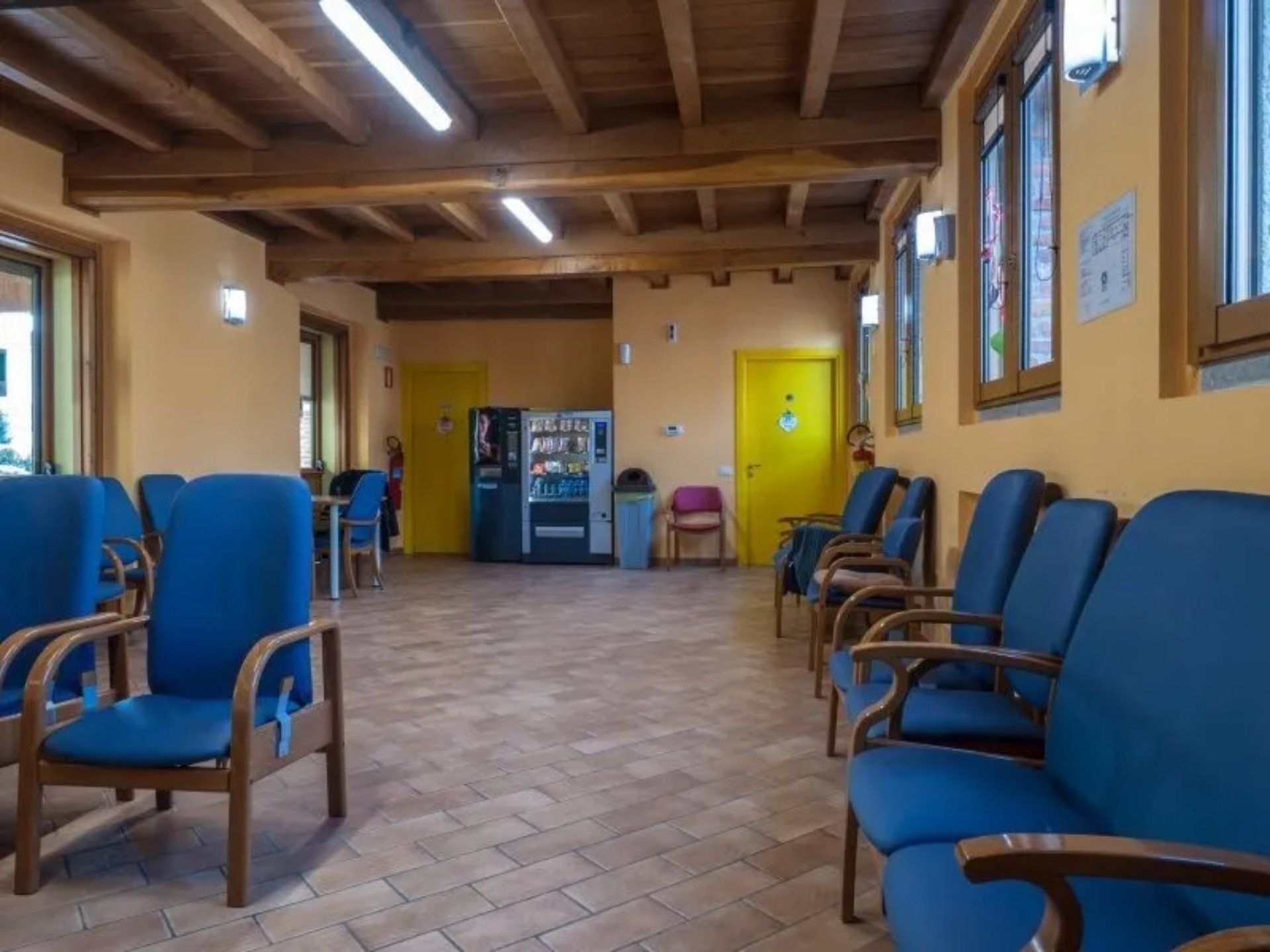 sala della residenza per anziani