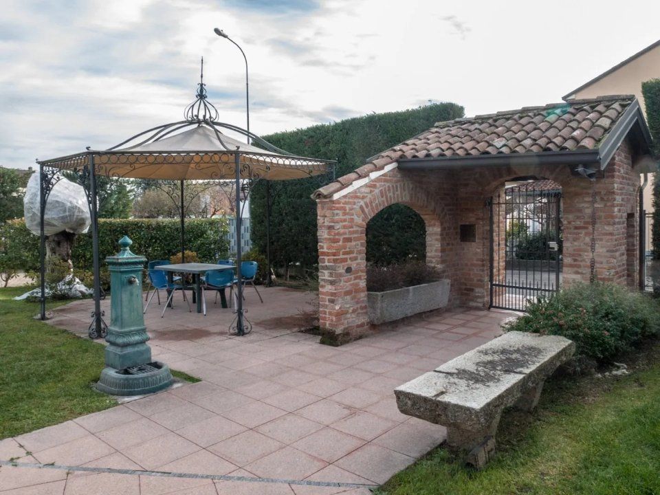 spazi esterni della casa di riposo