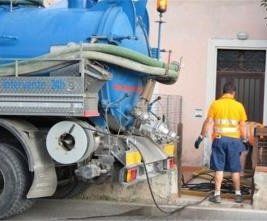 intervento di autospurgo