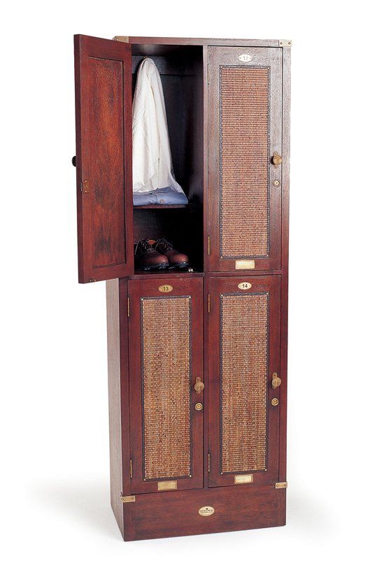 Rattan Double Locker