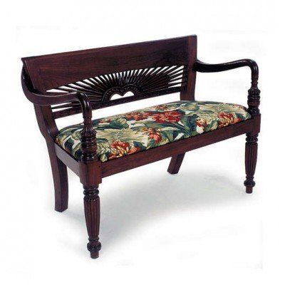 Mata Hari Bench - Upholstered