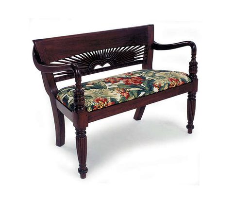 Mata Hari Bench - Upholstered