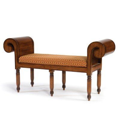 West Indies Settee Upholstered