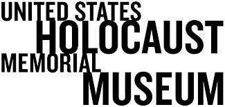 The black, stacked text of the United States Holocaust Memorial Museum logo on a white background.