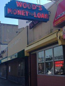 Sign and Storefront - Loan in Atlantic City, NJ