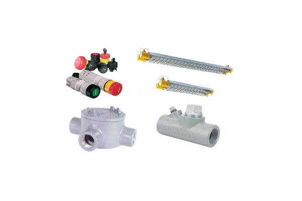 trabajador con materiales mecánicos de Esna Corp