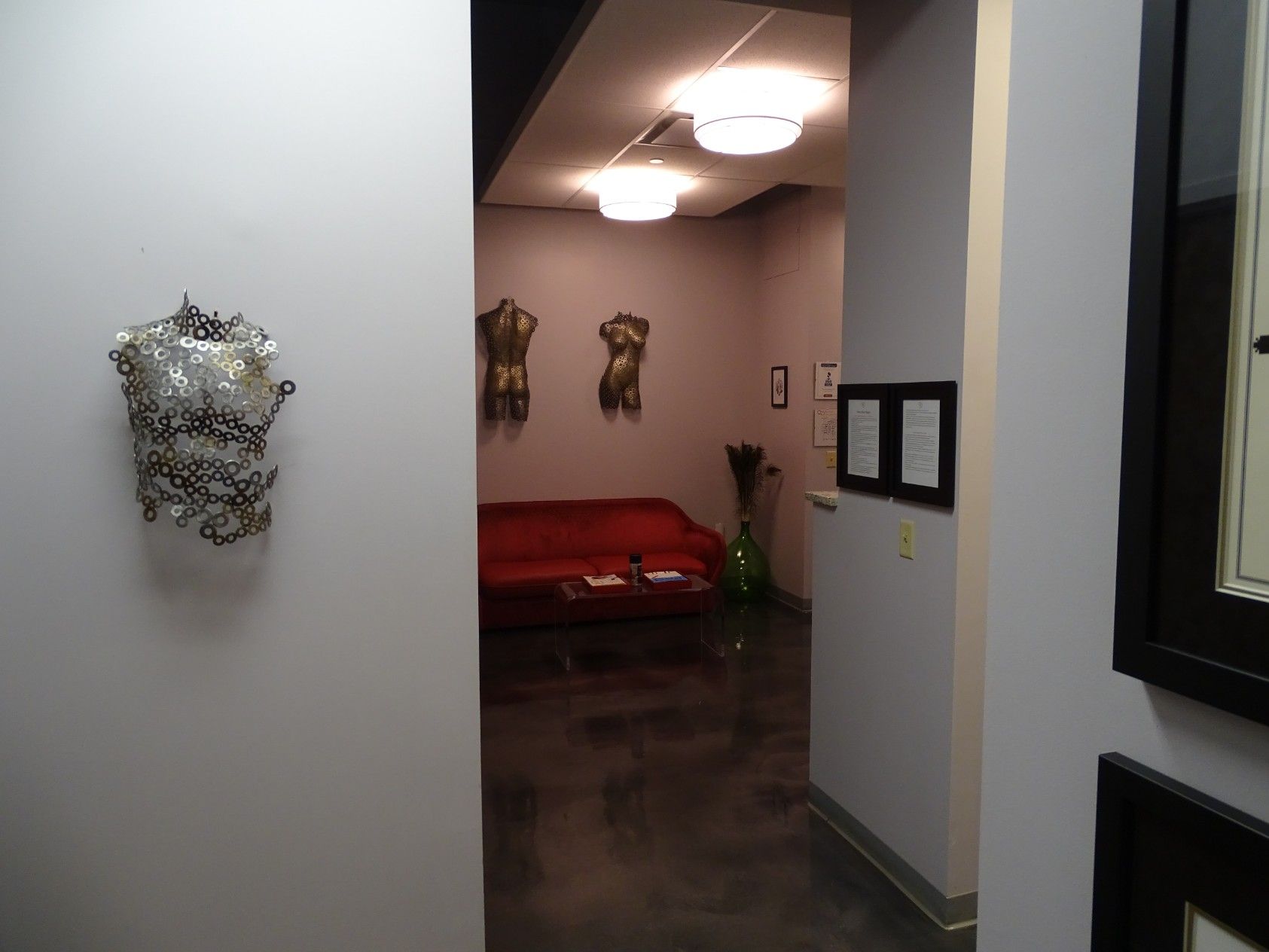 hallway at The Cosmetic Concierge