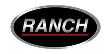 A black and silver ranch logo on a white background.