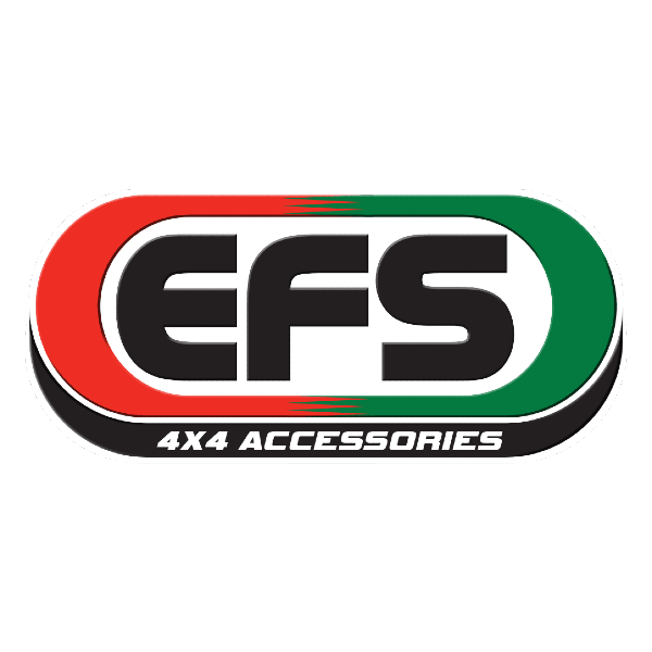 The EFS 4x4 Accessories logo featuring the bold black letters 