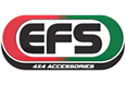 Logo for EFS 4x4 Accessories featuring the bold letters 
