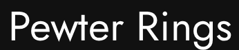 Pewter Rings- logo