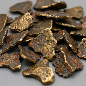 Bronce en piezas