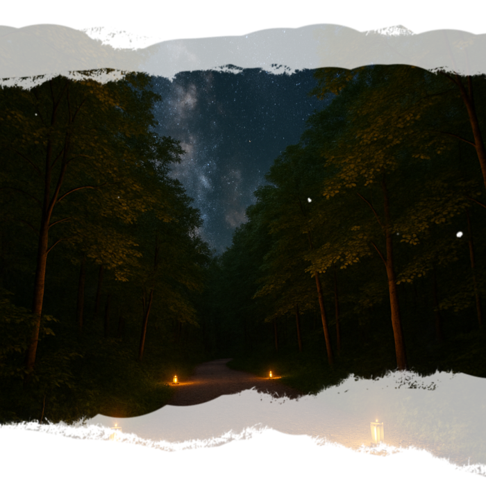 Wald der Träume, Nachts im Wald, Nachts in der Natur