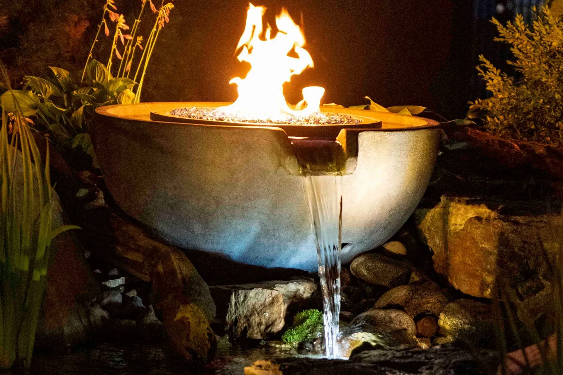 Melbourne outdoor spaces enhanced with water features by professional contractors