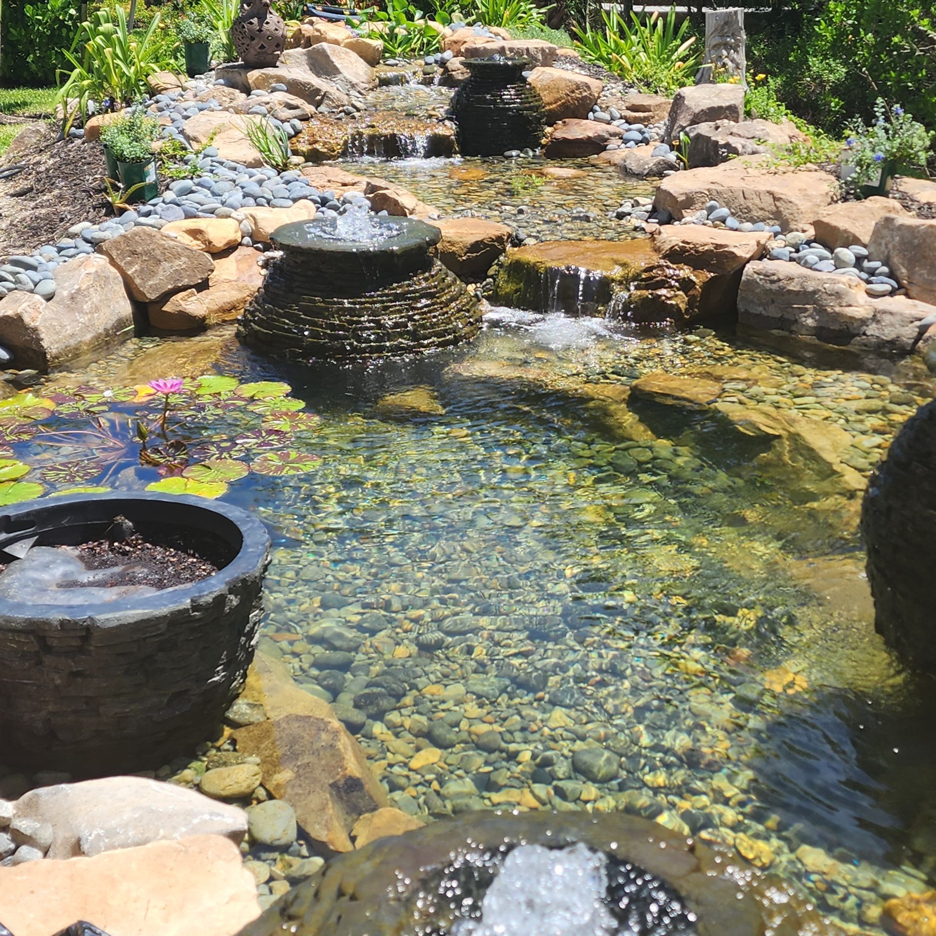 Completed projects by landscape contractors Melbourne