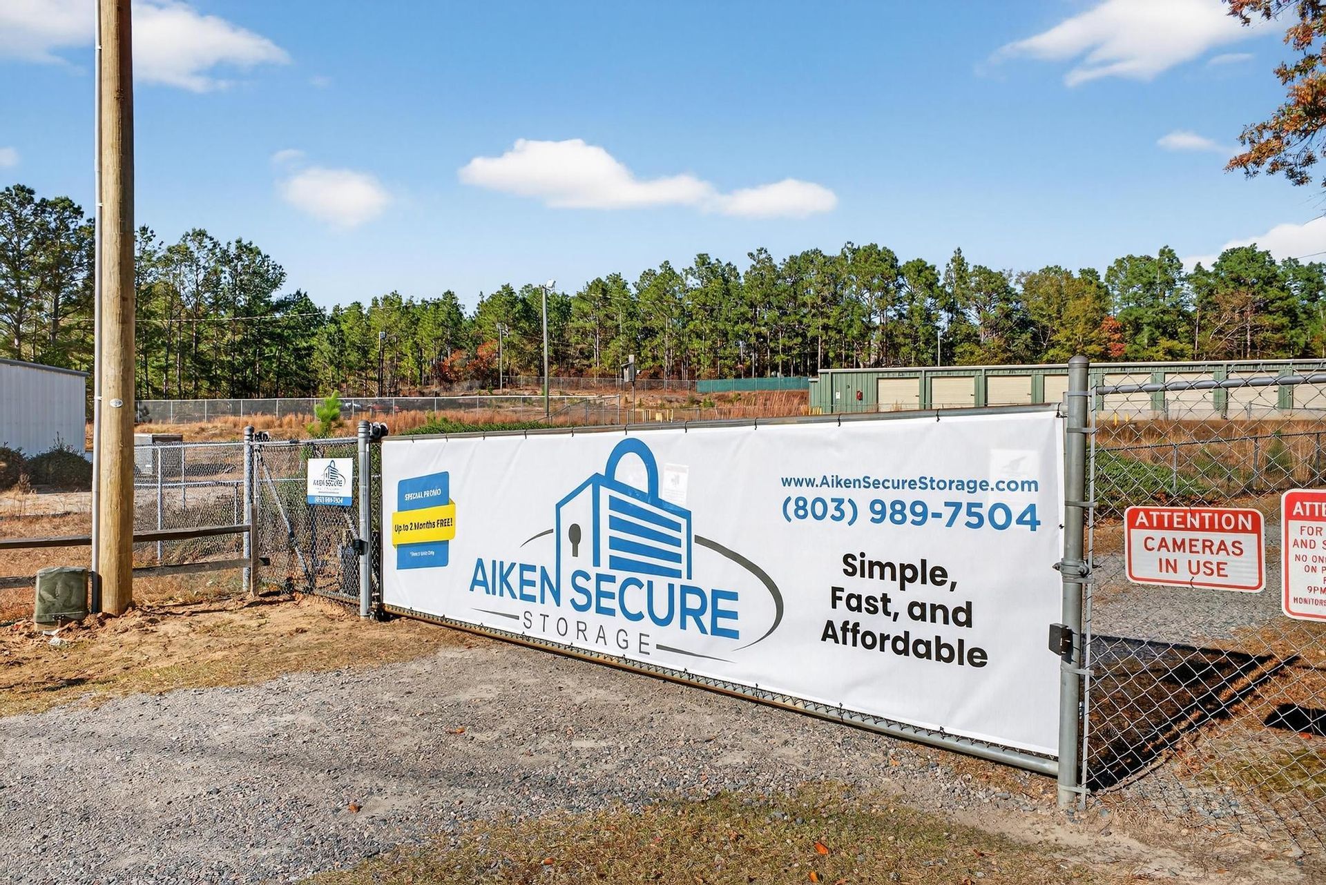 Aiken Secure Storage University self-storage Facility