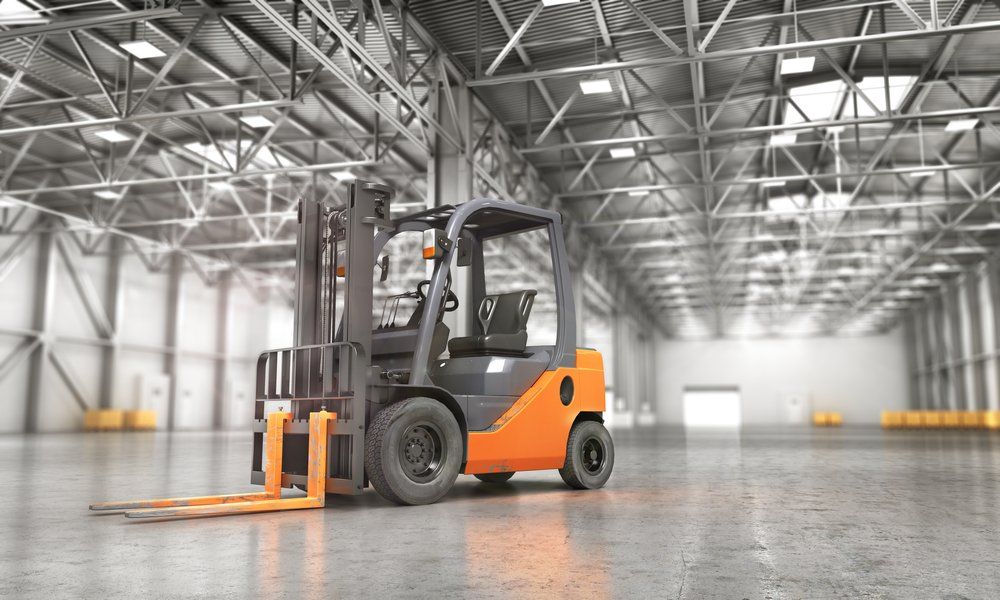 Forklift Park on Storage — Storage in Moranbah, QLD