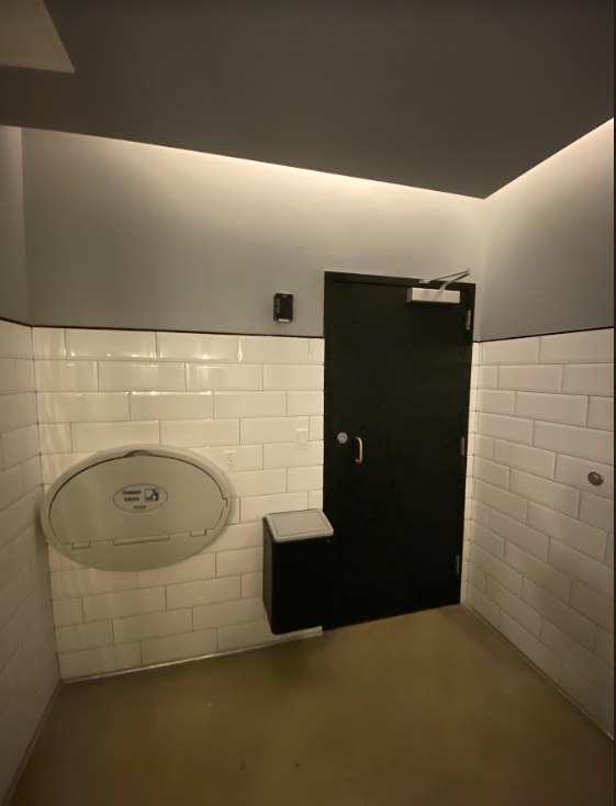 Inside of Black Rock Coffee Bar Bathroom