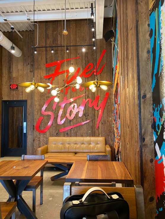 Inside of Black Rock Coffee Bar 