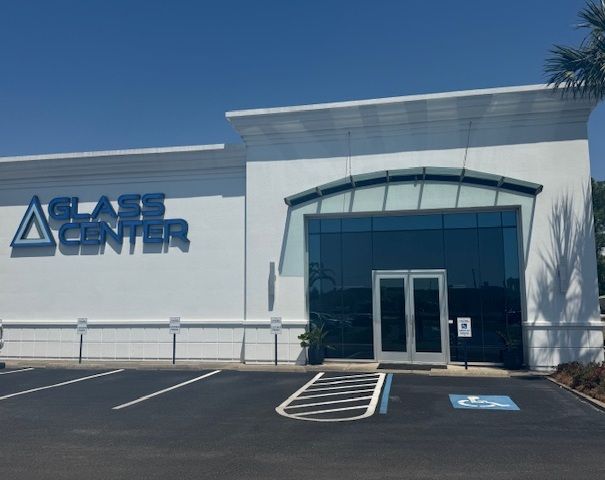 Building Glass — Commercial Building with Glass Windows in Panama City Beach, FL Building Glass — Commercial Building with Glass Windows in Panama City Beach, FL