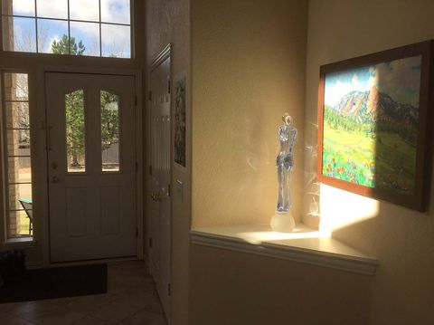 A view of the Boulder fine Art Reproduction studio from the inside