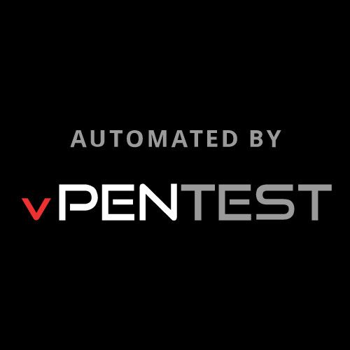 El logo de automatizado por pentest está sobre un fondo negro.