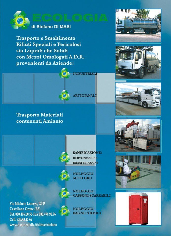 servizi di igienizzazione