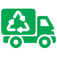 Icona – furgone trasporto rifiuti