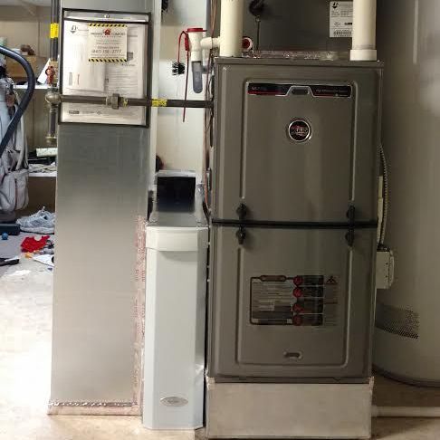 Home furnace installed by Houston Admiral.