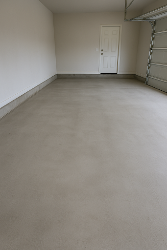 Picture of a Vuba Stone driveway in Wisconsin. You can see brown Vuba Stones.