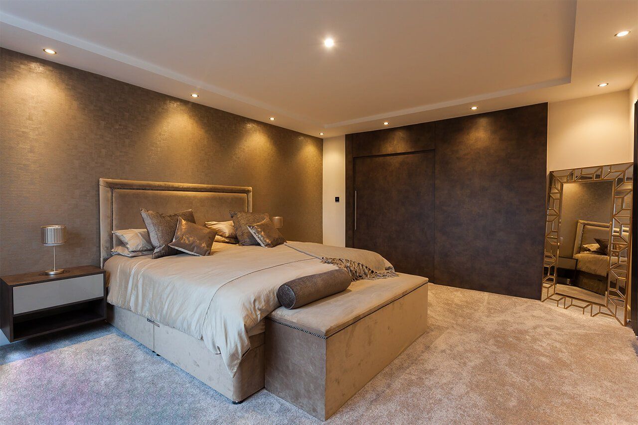 image of a custom made bedroom