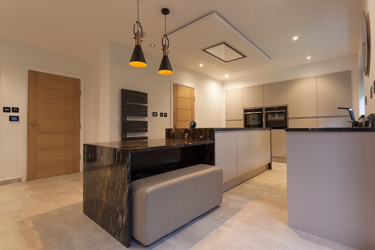 image of a custom designed kitchen