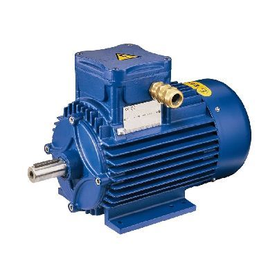 motore elettrico blu