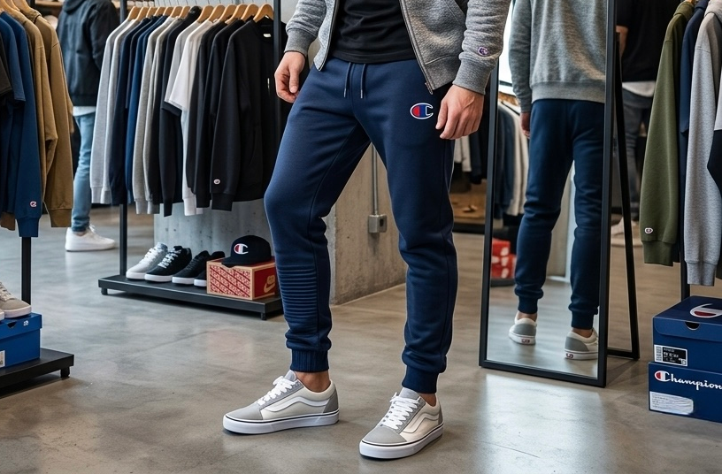 persona usando ropa urbana estilo streetwear