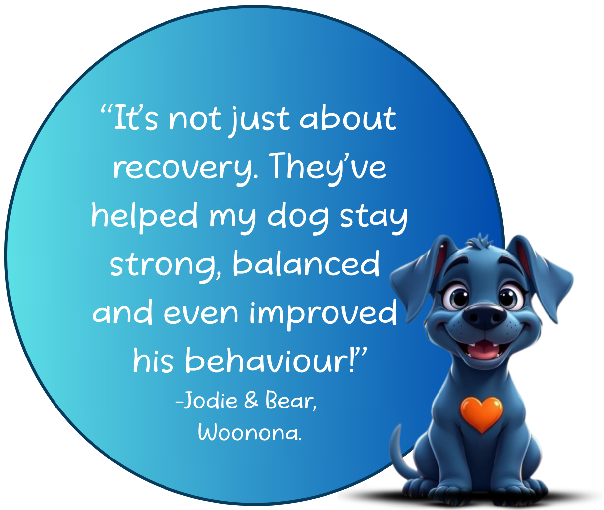 Water Walkies testimonial from woonona