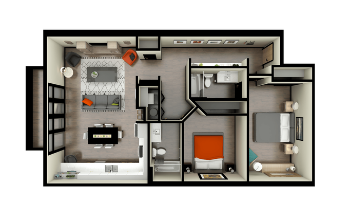 TANGIER Floor Plan