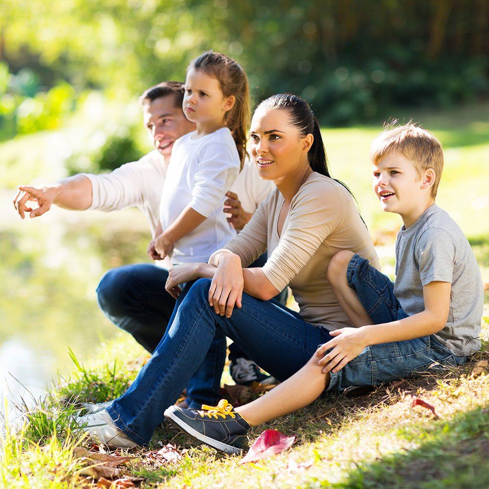 Schöne Momente mit der Familie