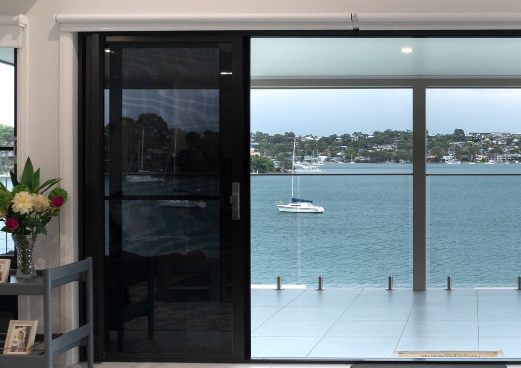 View of the Bay From Inside a Luxury Home  — Custom Home Builders in the Hunter Valley
