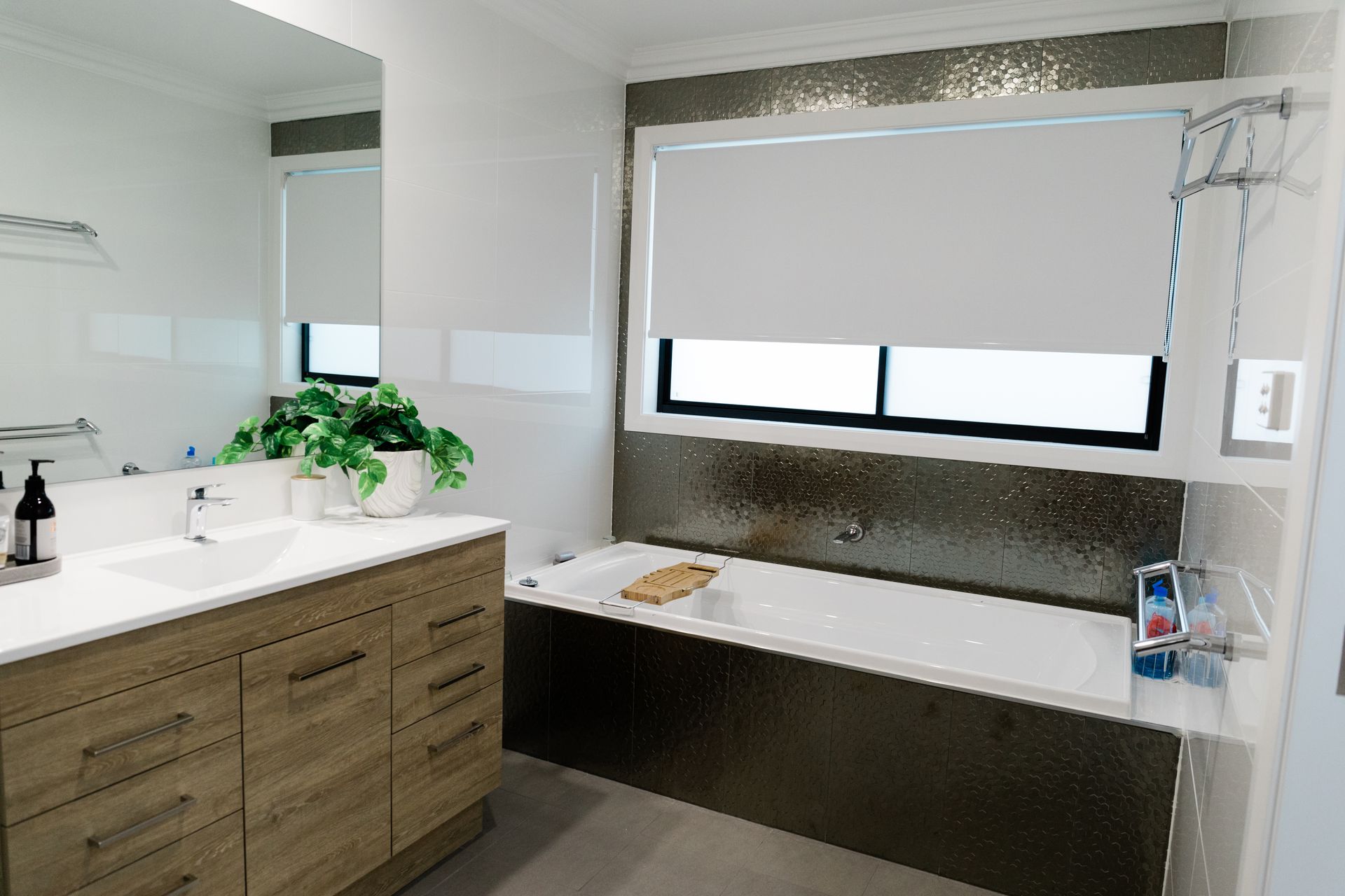 Stylish Bathroom Design in a Modern House — Custom Home Builders in the Hunter Valley