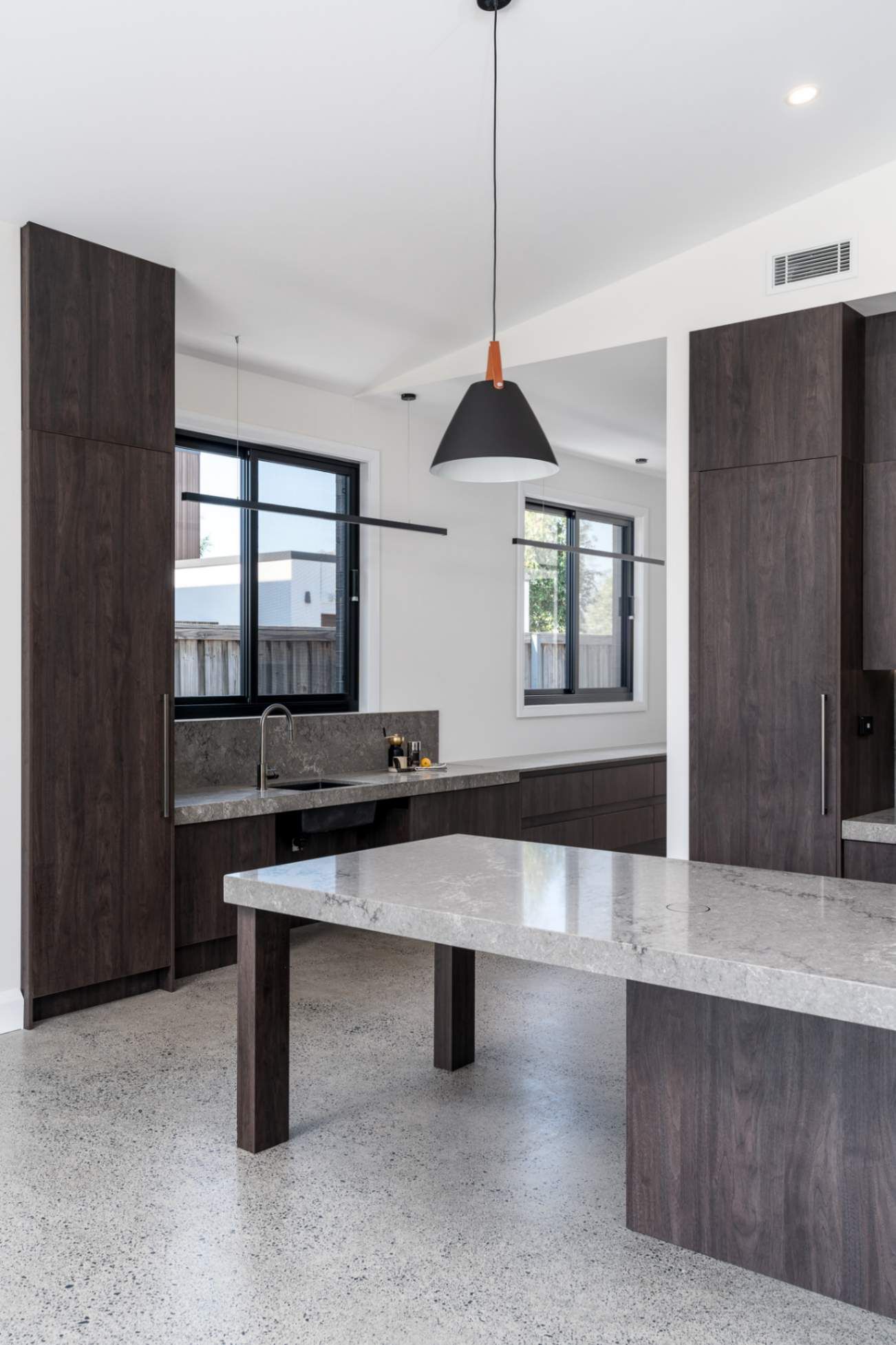 Kitchen With Countertop — Custom Home Builders in the Hunter Valley