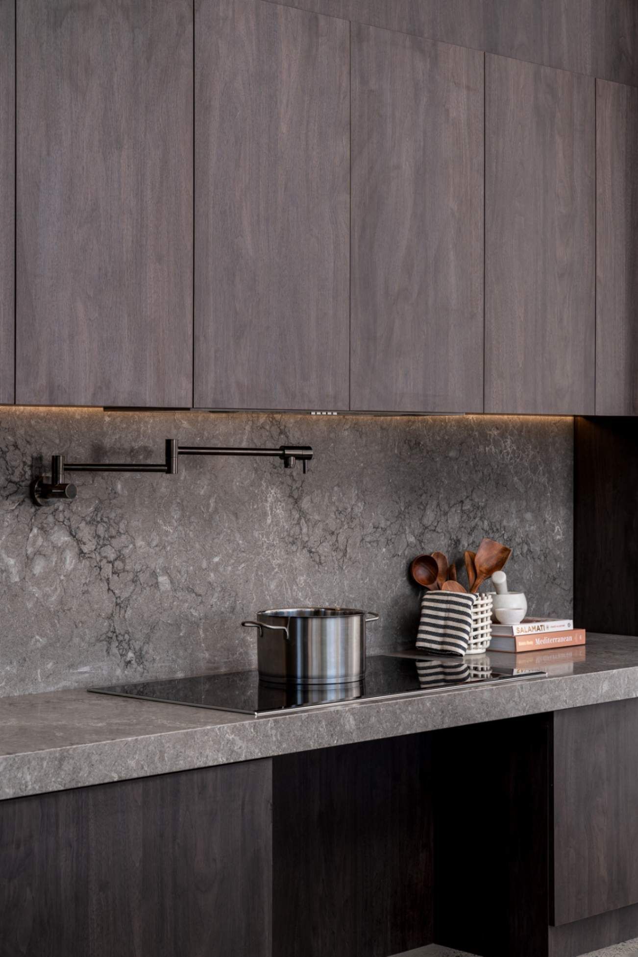 Close-up Of A Kitchen Cabinet — Custom Home Builders in the Hunter Valley