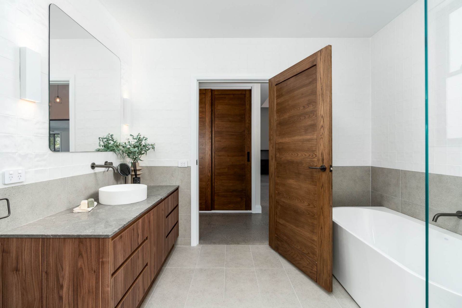 A Newly Renovated Bathroom — Custom Home Builders in the Hunter Valley